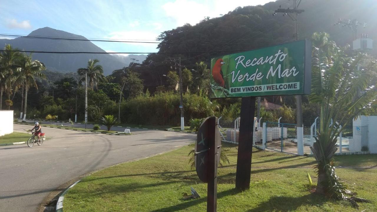 Chale No Condominio Verde Mar Na Praia Da Cocanha Карагуататуба Екстер'єр фото