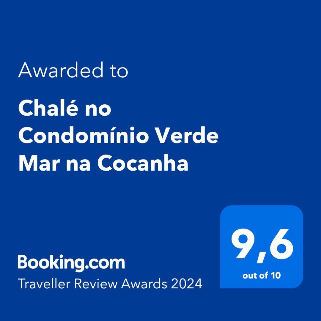Chale No Condominio Verde Mar Na Praia Da Cocanha Карагуататуба Екстер'єр фото